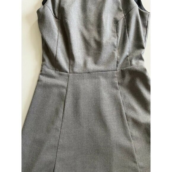 Womens Grey Sleeveless ALine Dress Size US 6 - Picture 5 of 8